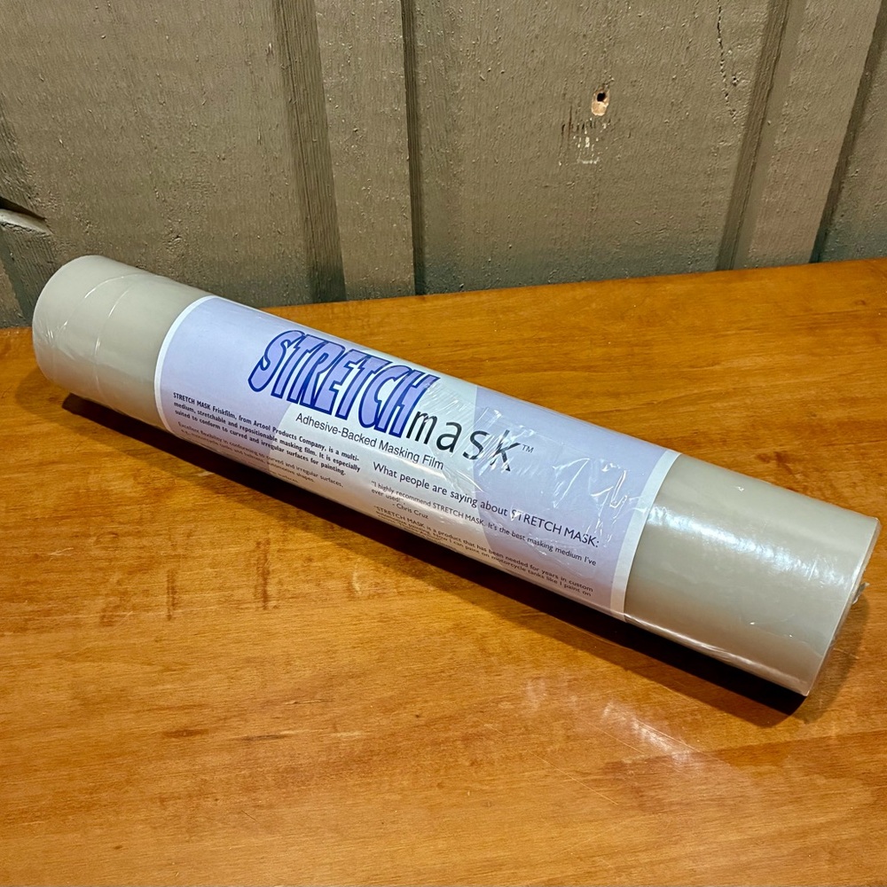 StretchMask Adhesive Masking 18" x 10' Film Roll